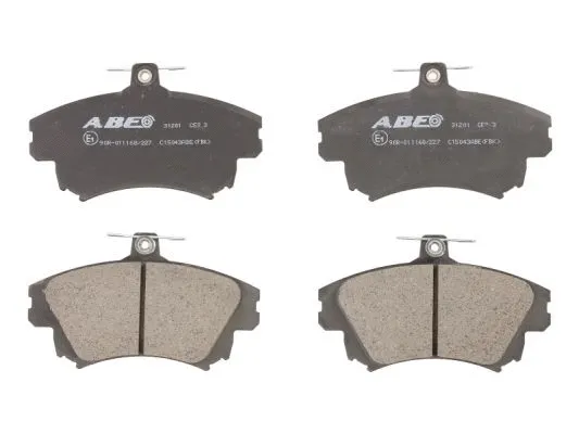 Brake Pad Set, disc brake (C15043ABE)