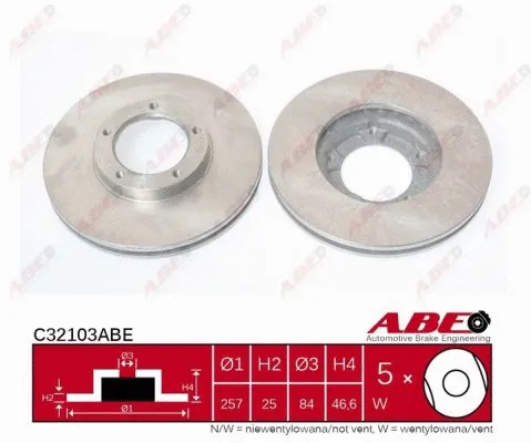 Brake Disc (C32103ABE)