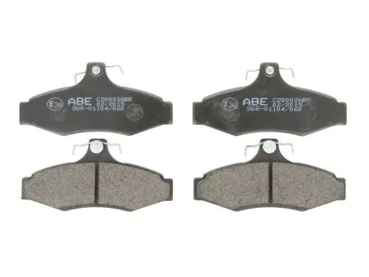 Brake Pad Set, disc brake (C20002ABE)