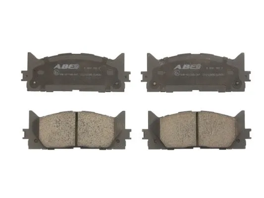 Brake Pad Set, disc brake (C12120ABE)
