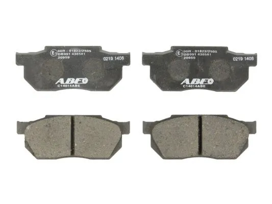 Brake Pad Set, disc brake (C14014ABE)