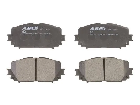 Brake Pad Set, disc brake (C12127ABE)