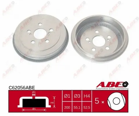 Brake Drum (C62056ABE)