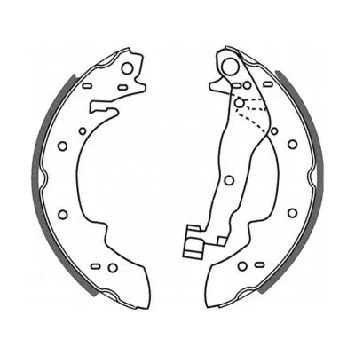 Brake Shoe Set (C0B006ABE)