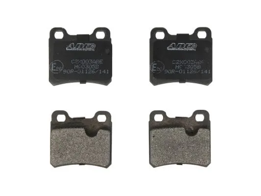 Brake Pad Set, disc brake (C2X003ABE)