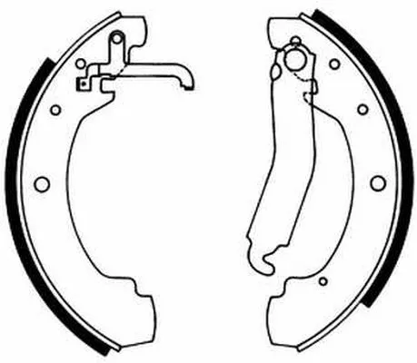 Brake Shoe Set (C0W022ABE)
