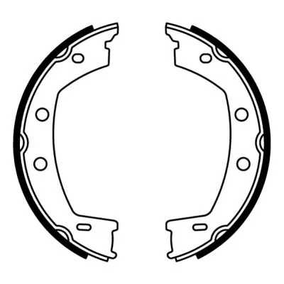 Brake Shoe Set, parking brake (CRI001ABE)