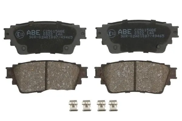 Brake Pad Set, disc brake (C25015ABE)