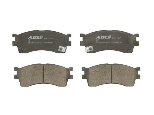 Brake Pad Set, disc brake (C10319ABE)