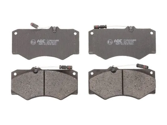 Brake Pad Set, disc brake (C1M006ABE)