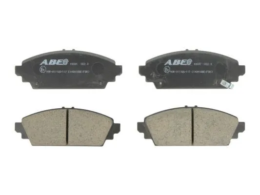 Brake Pad Set, disc brake (C14041ABE)
