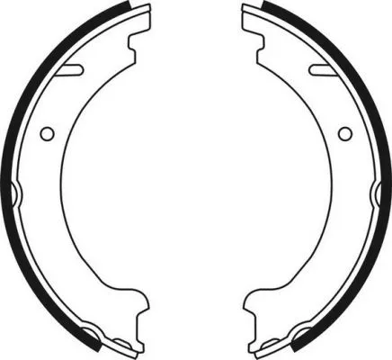 Brake Shoe Set, parking brake (CRV002ABE)
