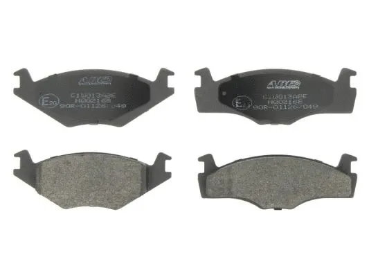 Brake Pad Set, disc brake (C1W013ABE)