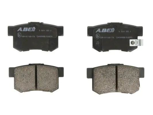 Brake Pad Set, disc brake (C24009ABE)