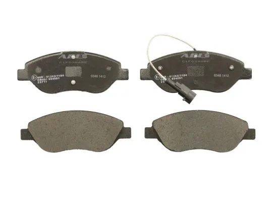 Brake Pad Set, disc brake (C1F038ABE)