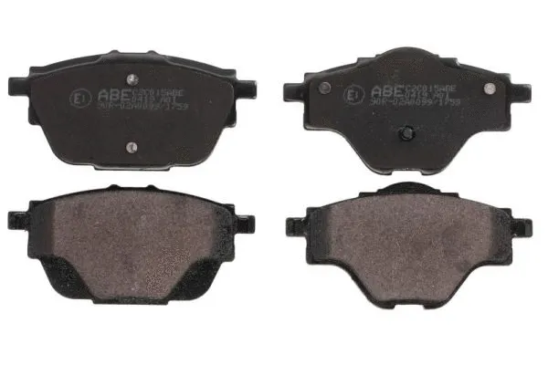 Brake Pad Set, disc brake (C2C015ABE)