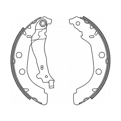 Brake Shoe Set (C0P027ABE)
