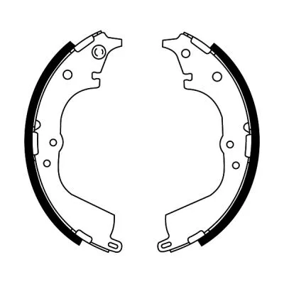 Brake Shoe Set (C02072ABE)