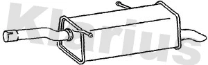 Rear Muffler (221186)