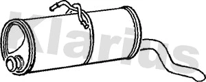 Rear Muffler (210530)