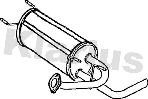 Rear Muffler (220437)