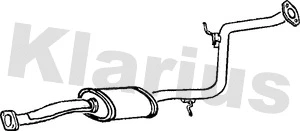 Centre Muffler (250360)
