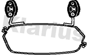 Bracket, muffler (430681)