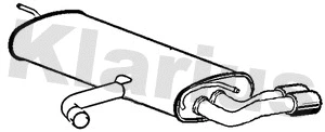 Rear Muffler (223039)