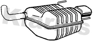 Rear Muffler (211015)