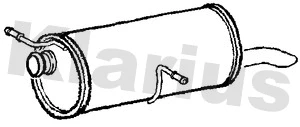 Rear Muffler (210766)