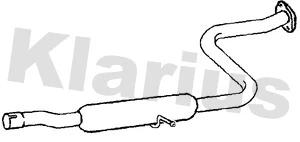 Centre Muffler (260752)