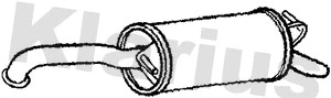 Rear Muffler (220785)