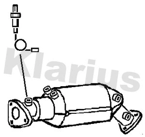 Soot/Particulate Filter, exhaust system (390227)