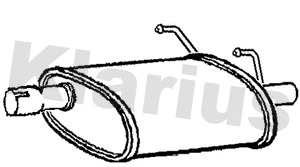 Rear Muffler (221724)