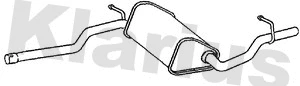 Centre Muffler (260933)