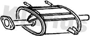 Rear Muffler (210593)