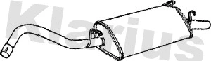 Rear Muffler (230576)