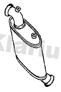 Soot/Particulate Filter, exhaust system (390570)