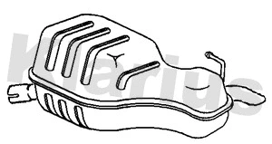 Rear Muffler (221775)