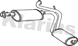 Rear Muffler (250400)