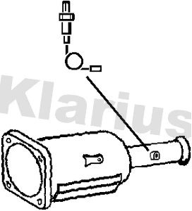 Soot/Particulate Filter, exhaust system (390226)