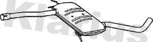 Centre Muffler (240397)