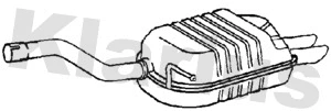 Rear Muffler (VW899M)