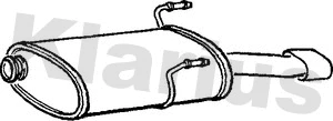 Rear Muffler (210652)