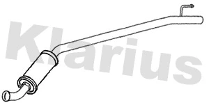 Centre Muffler (221730)