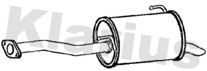 Rear Muffler (241146)