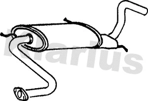Centre Muffler (240161)