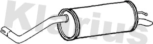Rear Muffler (221031)