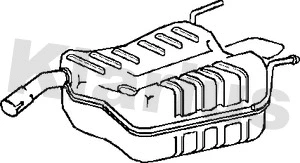 Rear Muffler (210930)