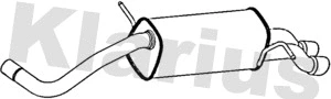 Rear Muffler (241071)